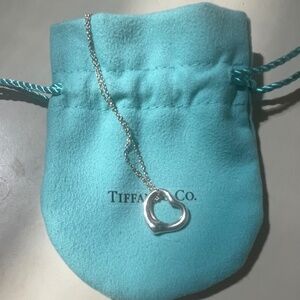 Tiffany & Co Open Heart Necklace 16’
